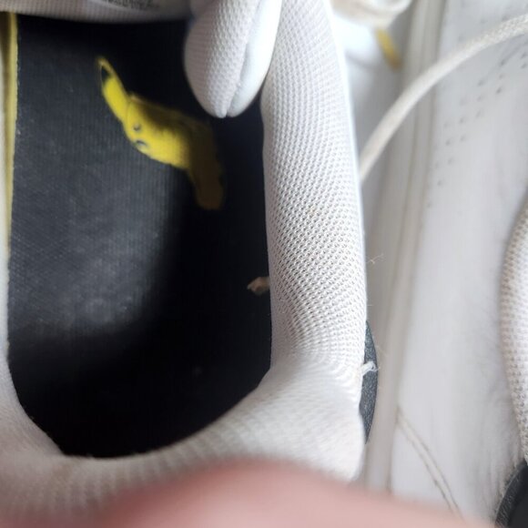 Adidas Advantage Pokemon Sneakers White Leather Trainers FW6670 Mens Size 9.5 - Picture 9 of 16